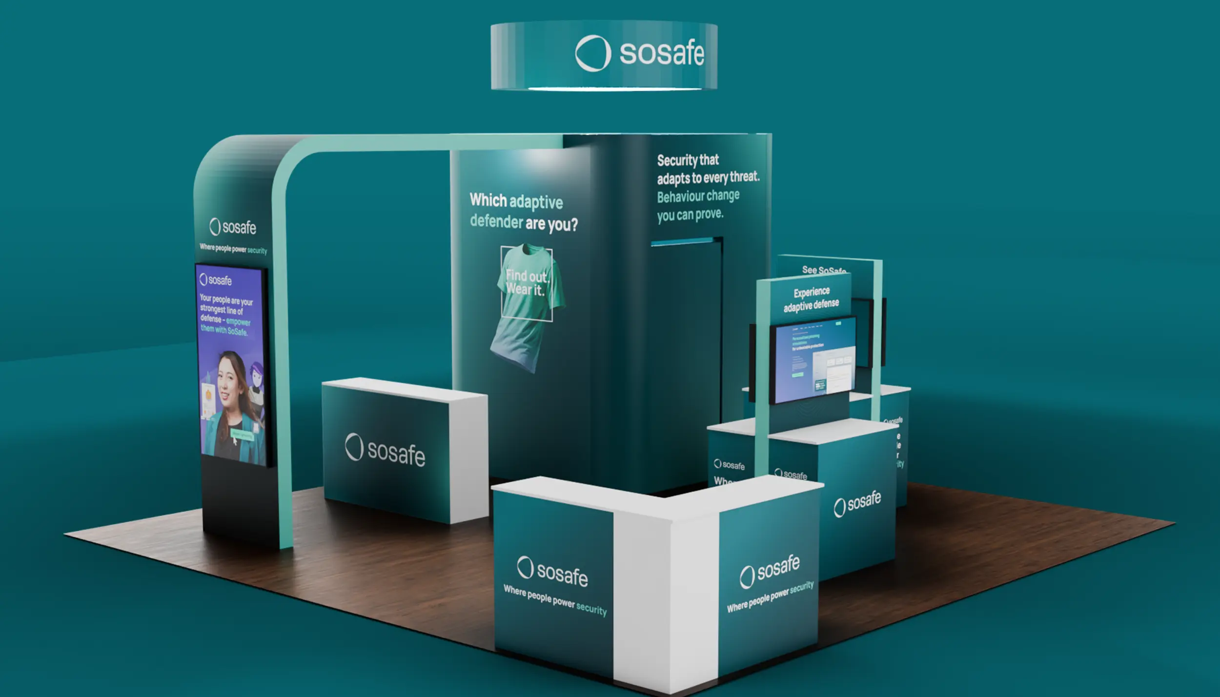 Stands & Activations: SoSafe, image 1 of 4