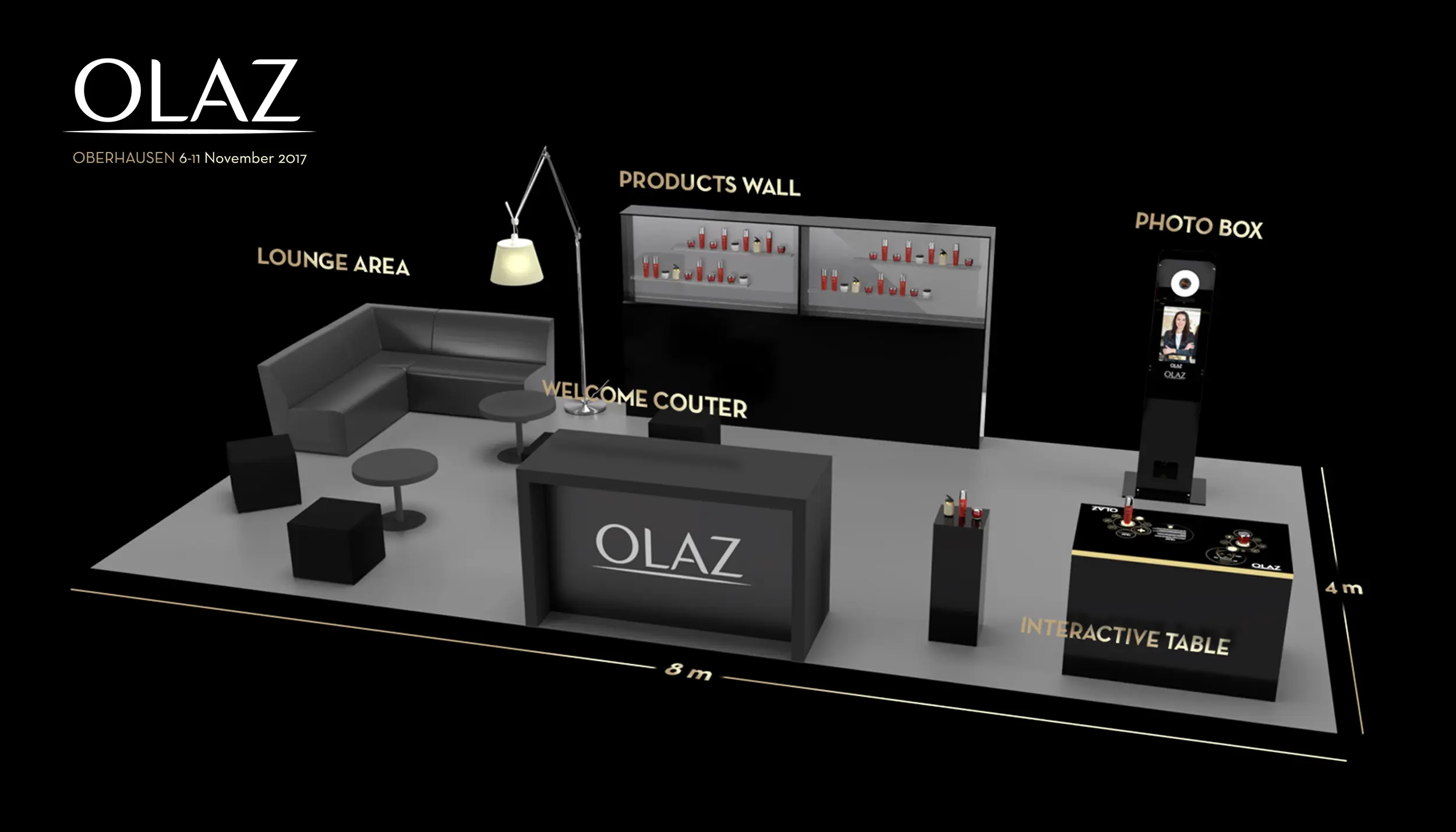 Stands & Activations: P&G / Olaz, image 1 of 8