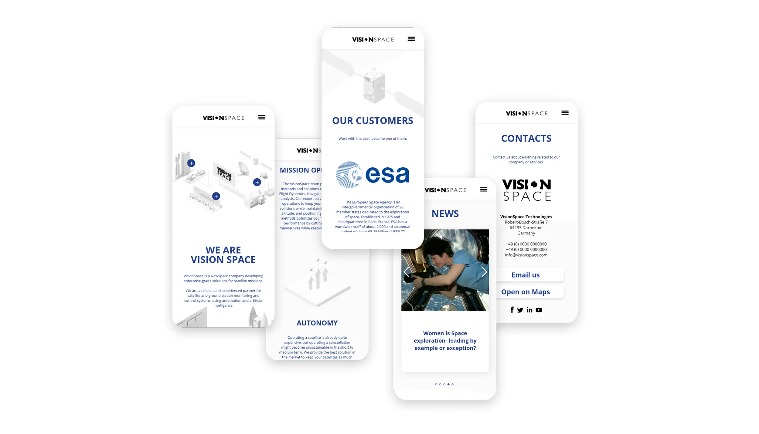 Vision Space: Website, image 3 of 3